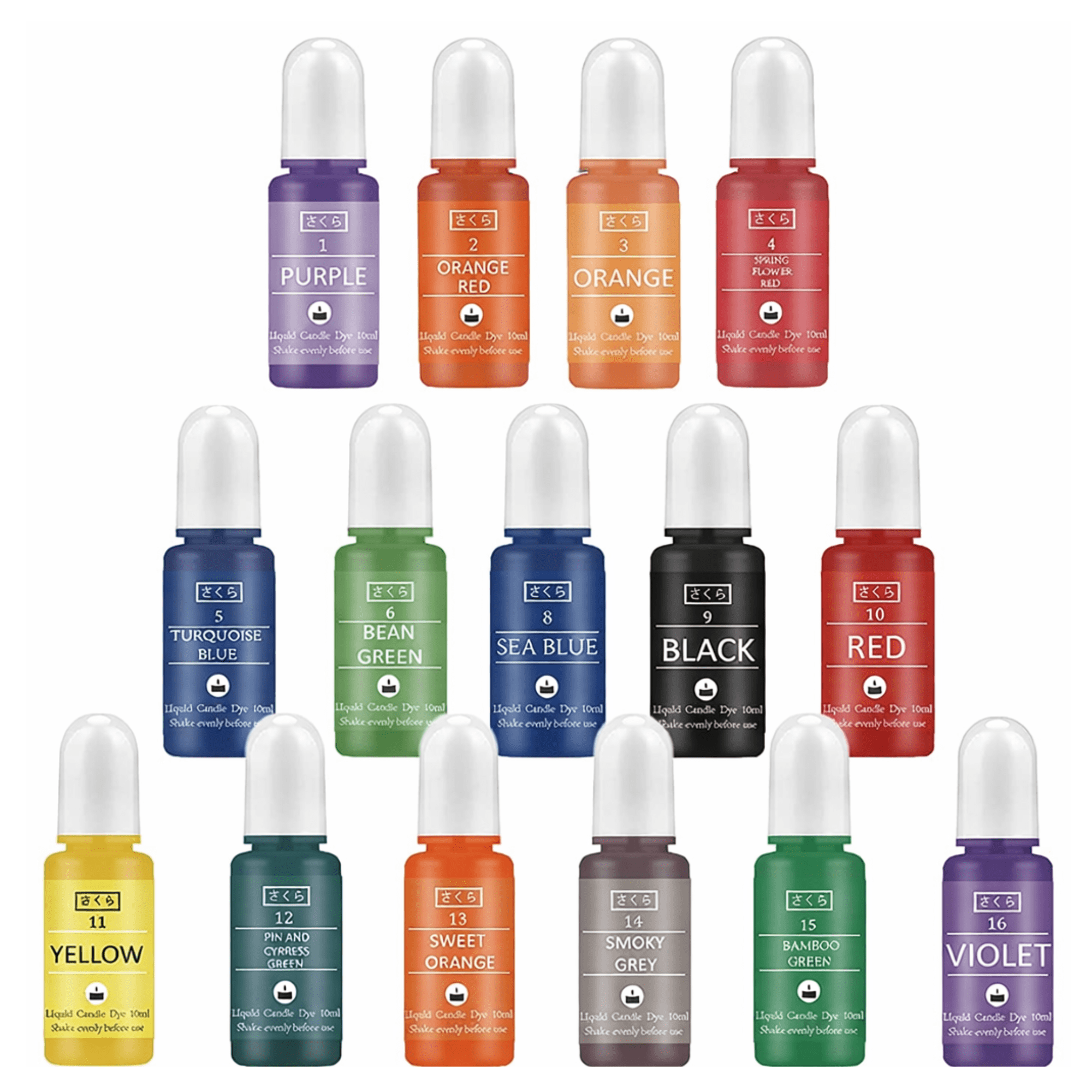 Epoxy Kleurstoffen - 16 Stuks