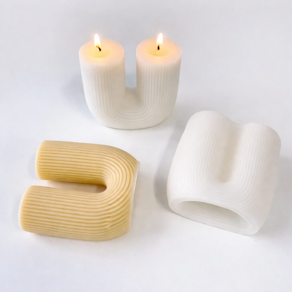 Kaars mal - U vorm - Afbeelding 3
