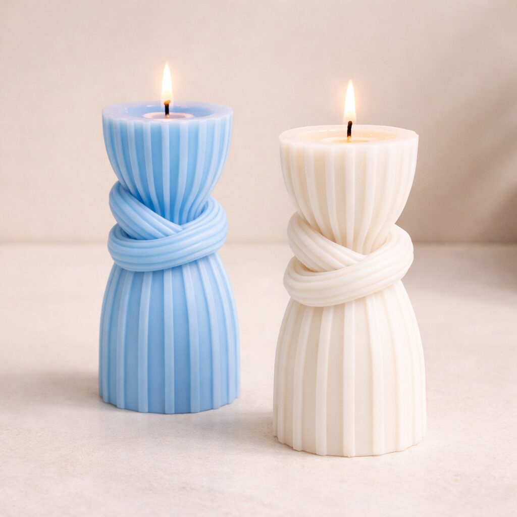 Kaars mal - Stompkaars Knoop - Afbeelding 3