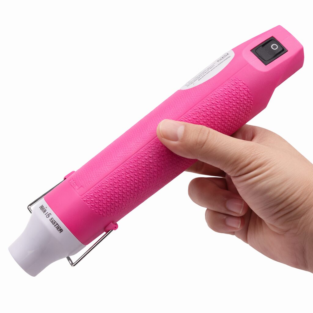 ZoëZo® - Heteluchtpistool Roze - Afbeelding 2