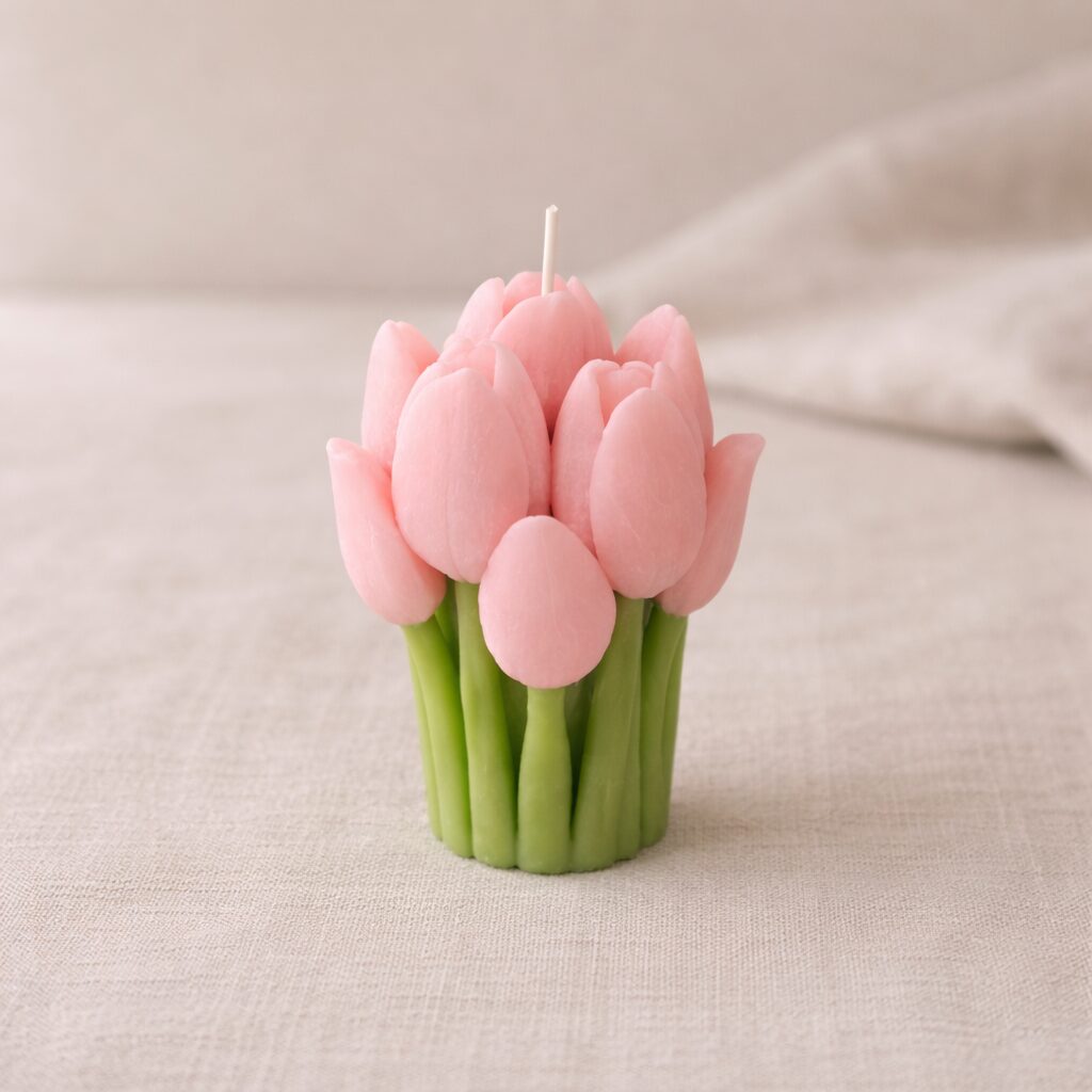 Kaars mal - Tulpen - Afbeelding 3