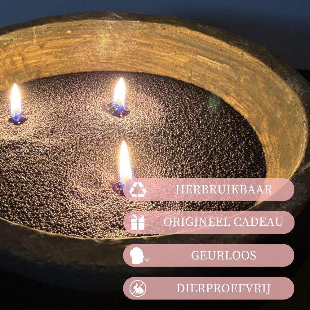 Kaarsenzand Zwart - Afbeelding 2