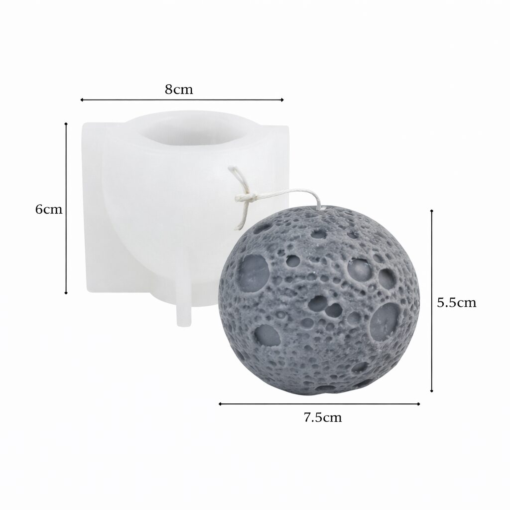 Kaars mal - Maan/Planeet - Afbeelding 2