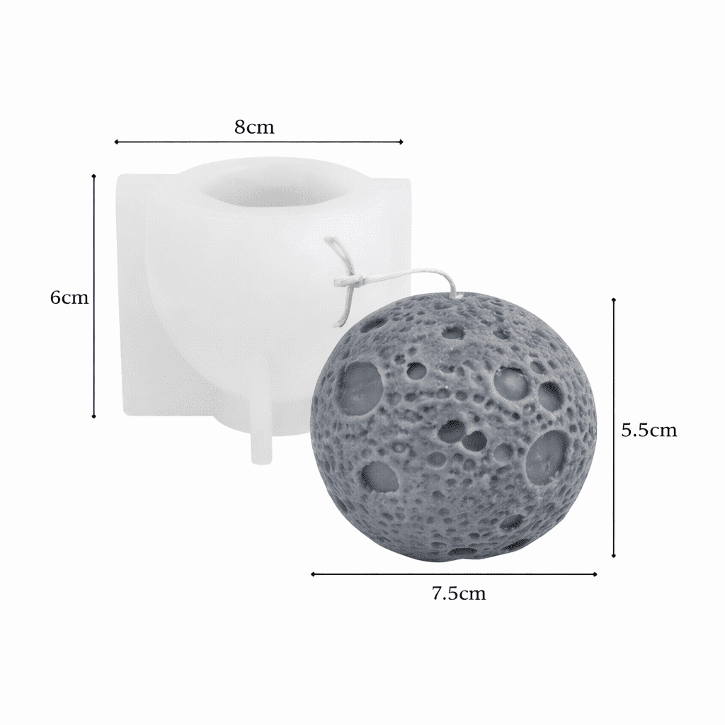 Kaars mal - Maan/Planeet - Afbeelding 2