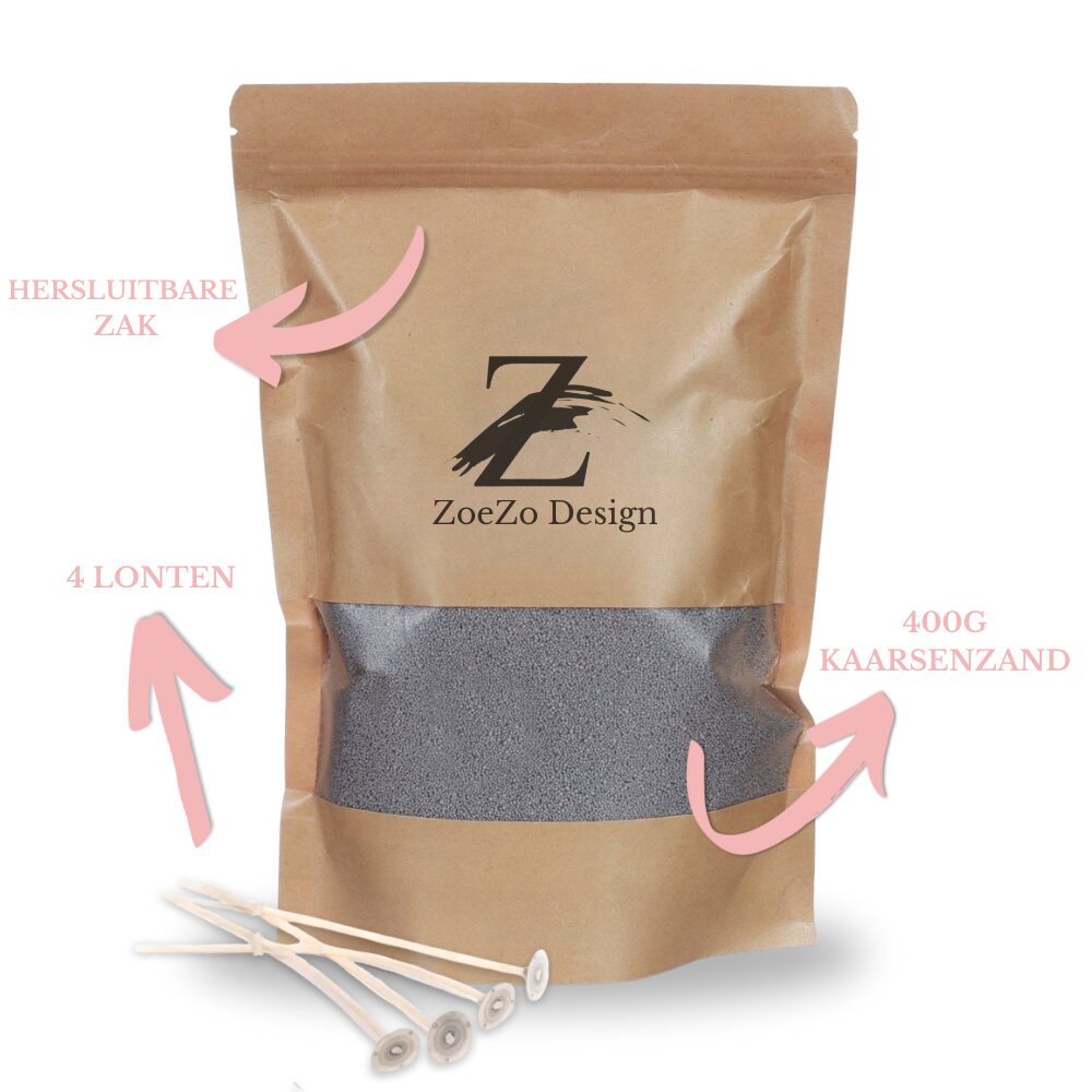 Geurend Kaarsenzand Paars Lavendel - Afbeelding 4