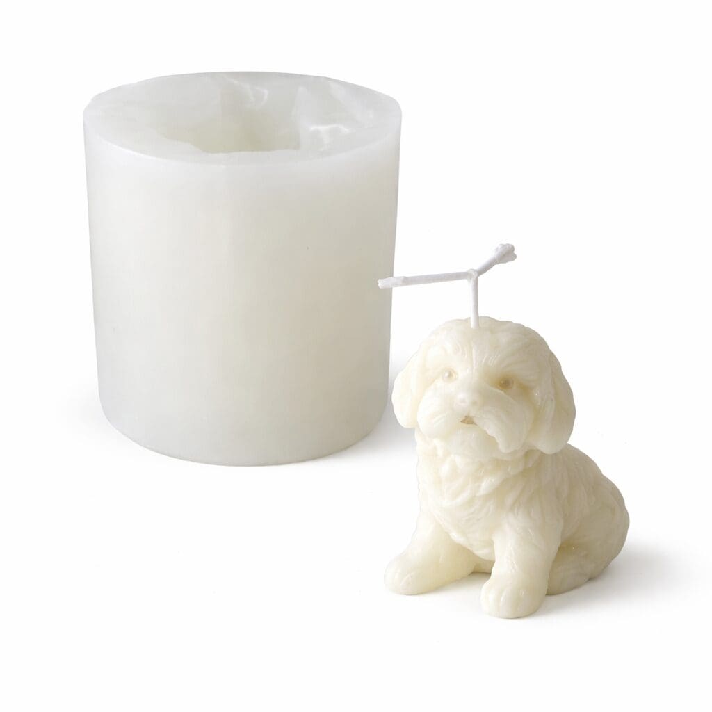 Kaars mal - Hondje