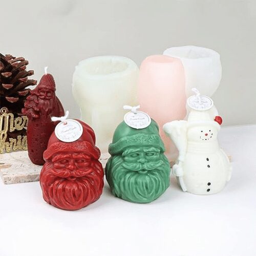 Kaars mal - Kerstman - Afbeelding 4