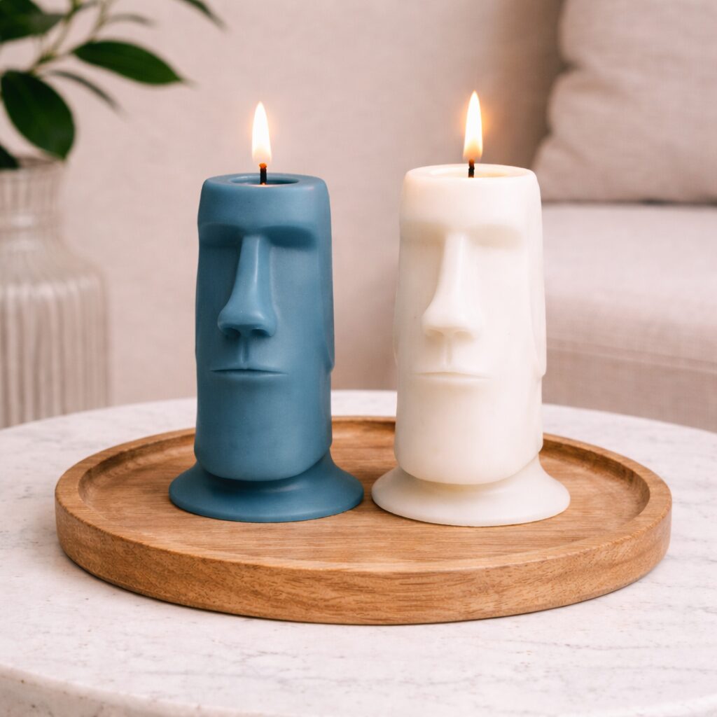 Kaars mal - Paaseiland Moai - Afbeelding 4
