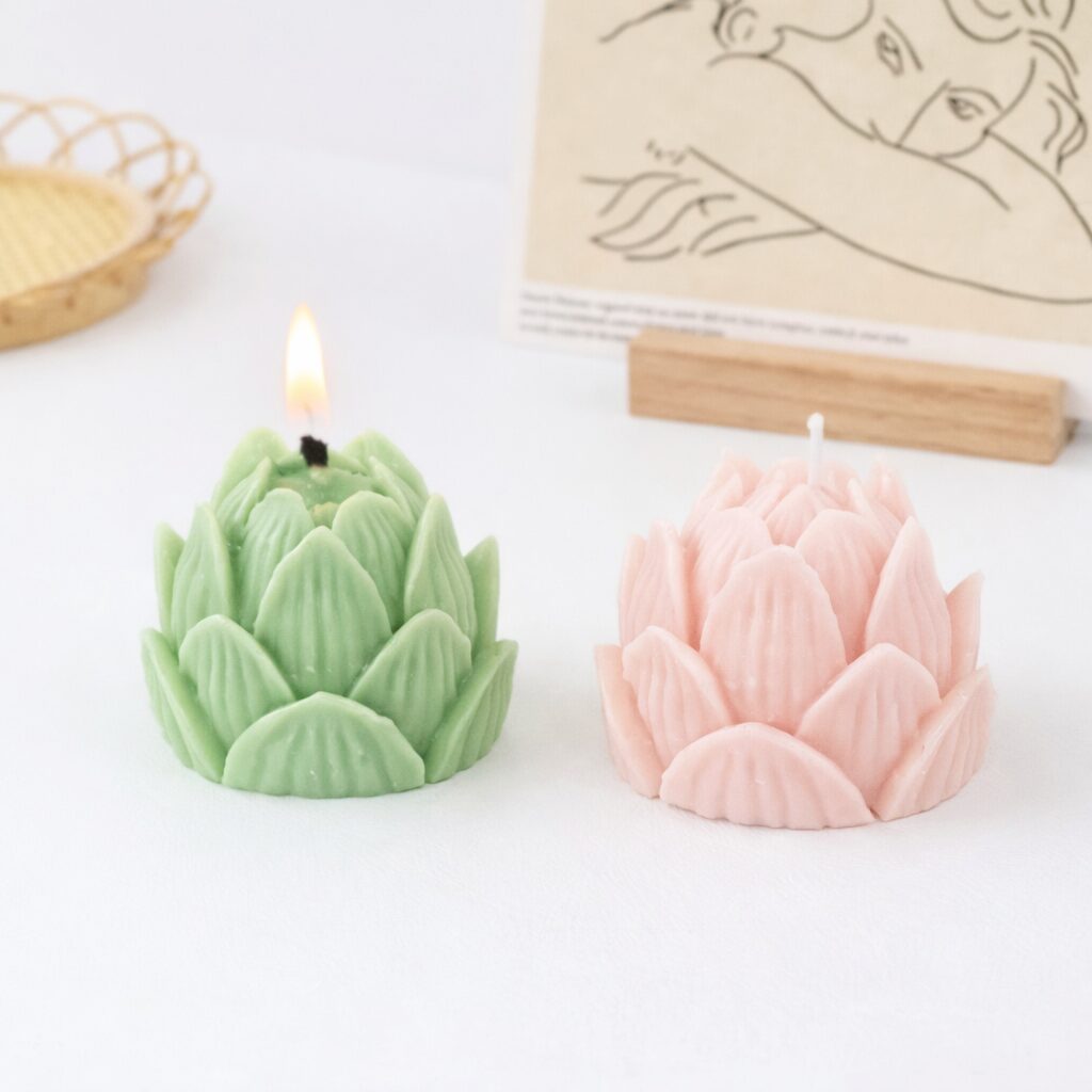 Kaars mal - Lotus Bloem - Afbeelding 3