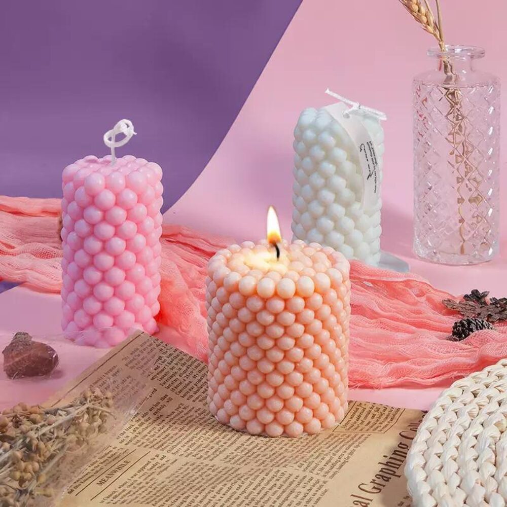 Kaars mal - Bolletjes Cilinder M - Afbeelding 3