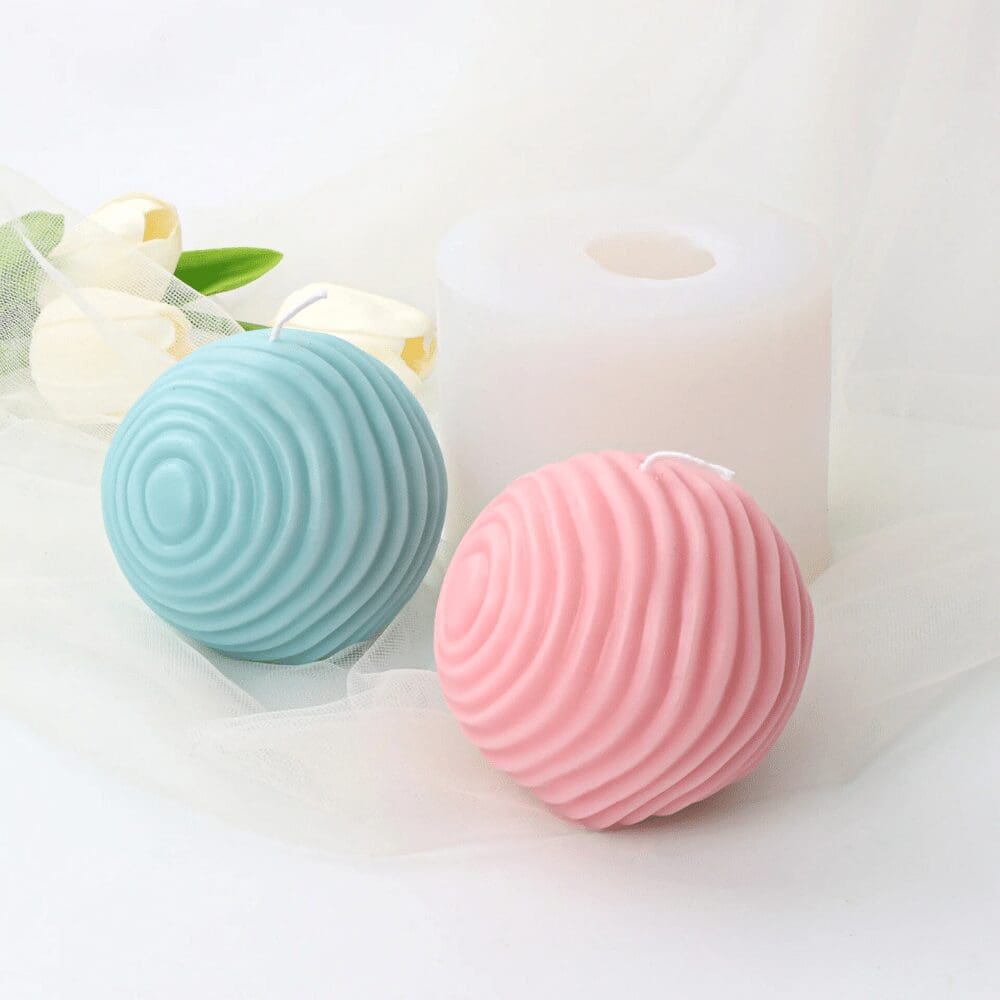 Kaars mal - Split Bol - Afbeelding 3