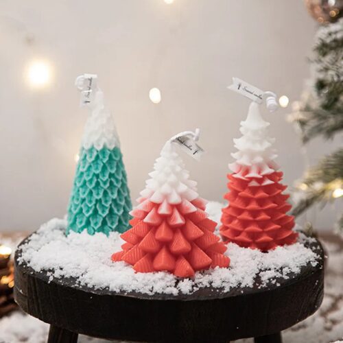 Kaars mal - Kerstboom - Afbeelding 3