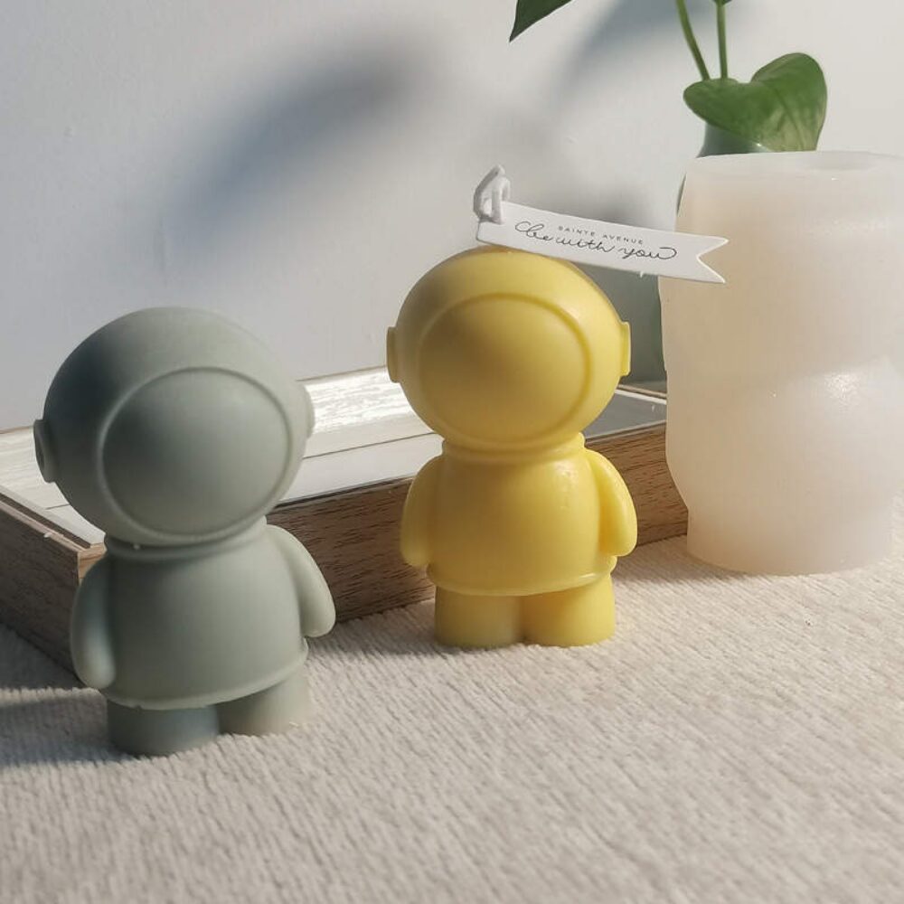 Kaars mal - Astronaut Poppetje - Afbeelding 3