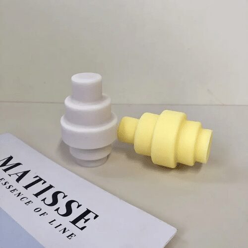 Kaars mal - Geometrische Pilaar - Afbeelding 3