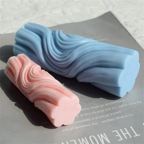 Kaars mal - Cilinder Golvend - Afbeelding 4