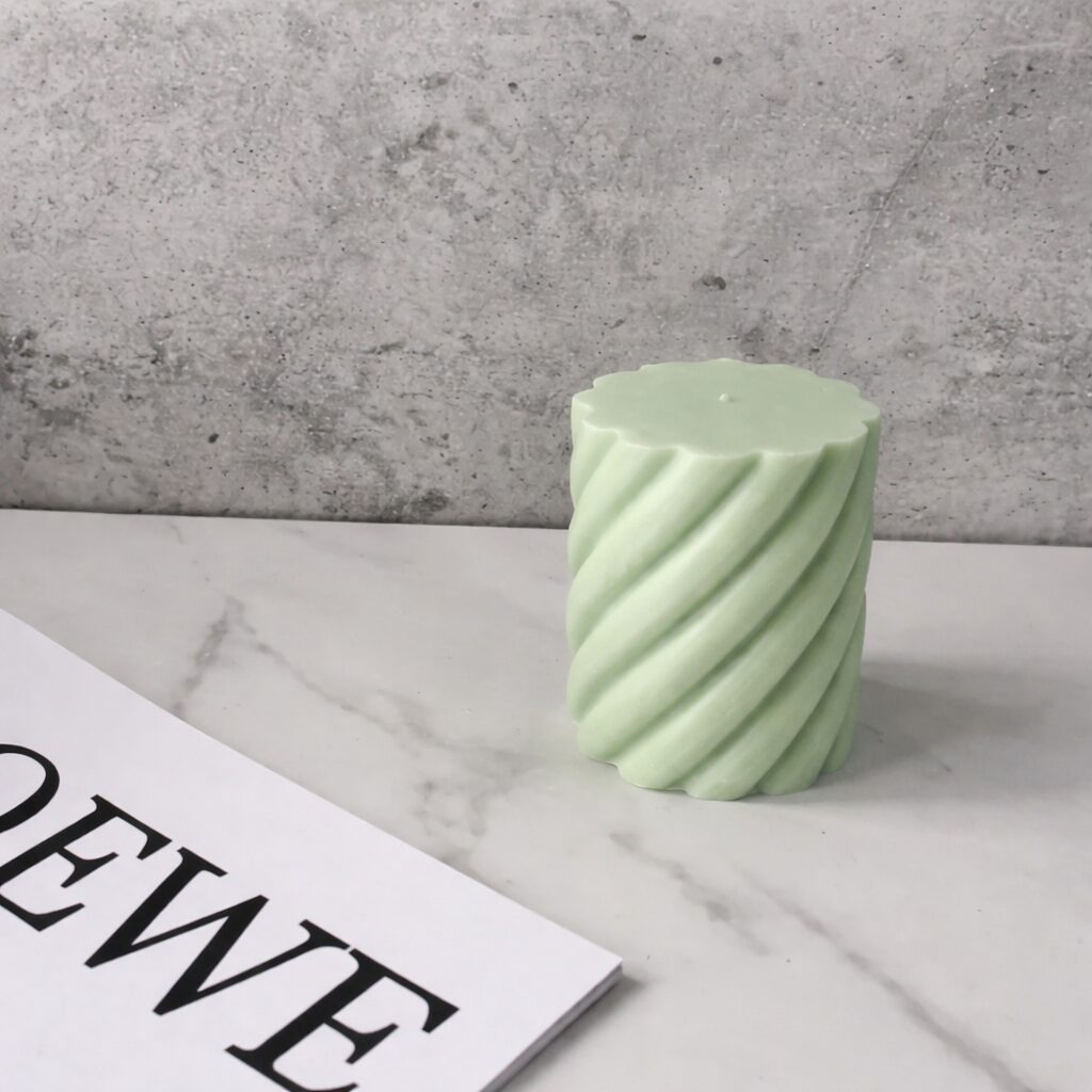 Kaars mal - Cilinder Twist L - Afbeelding 3