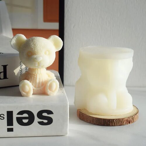 Kaars mal - Beer - Afbeelding 3