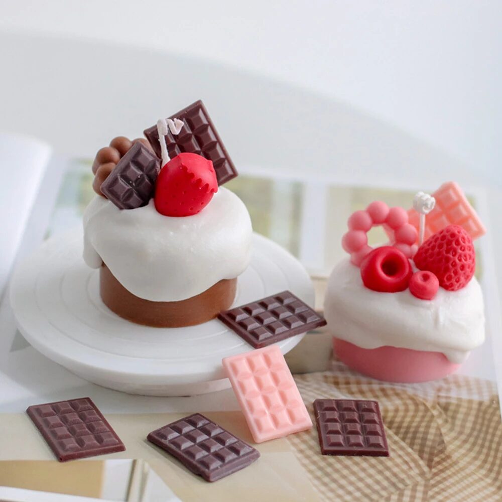Kaars mal - Chocolade Mat - Afbeelding 3
