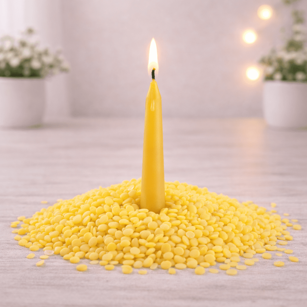 Bijenwas korrels Geel 100% zuiver - Cosmetisch geschikt - Afbeelding 2