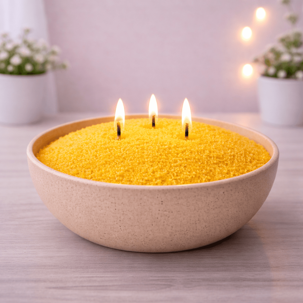 ZoëZo® Kaarsenzand Geel - Afbeelding 2