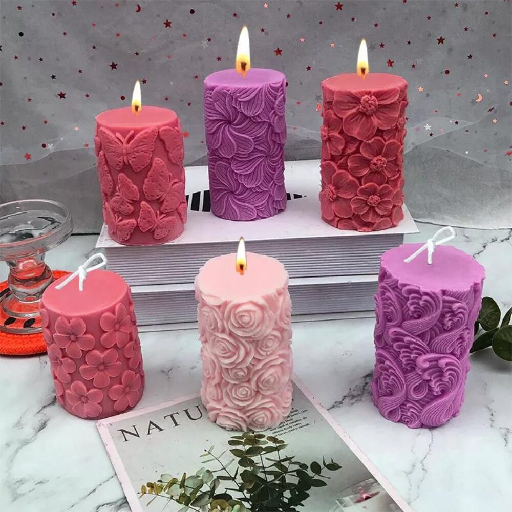 Kaars mal - Cilinder Golven - Afbeelding 4