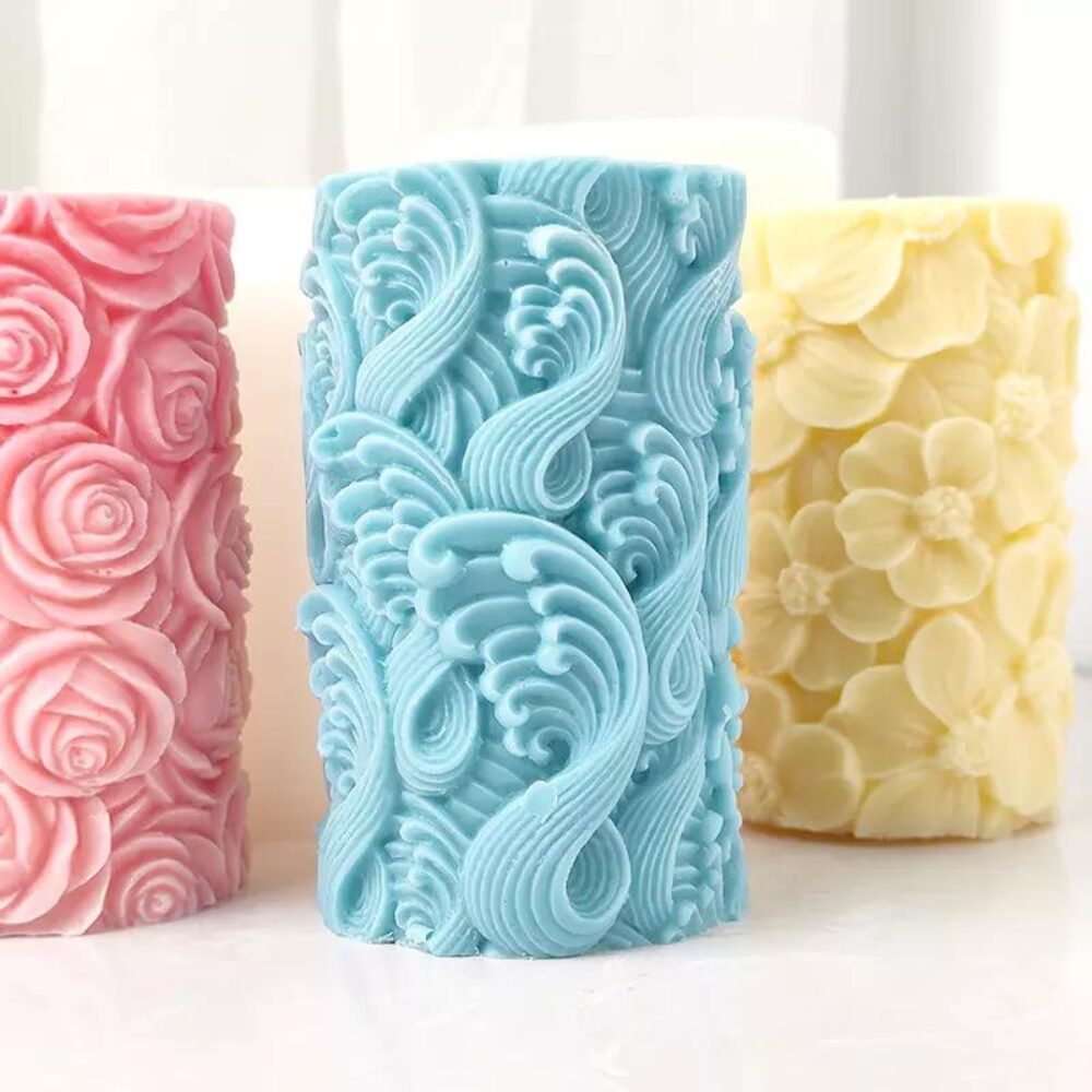 Kaars mal - Cilinder Golven - Afbeelding 3