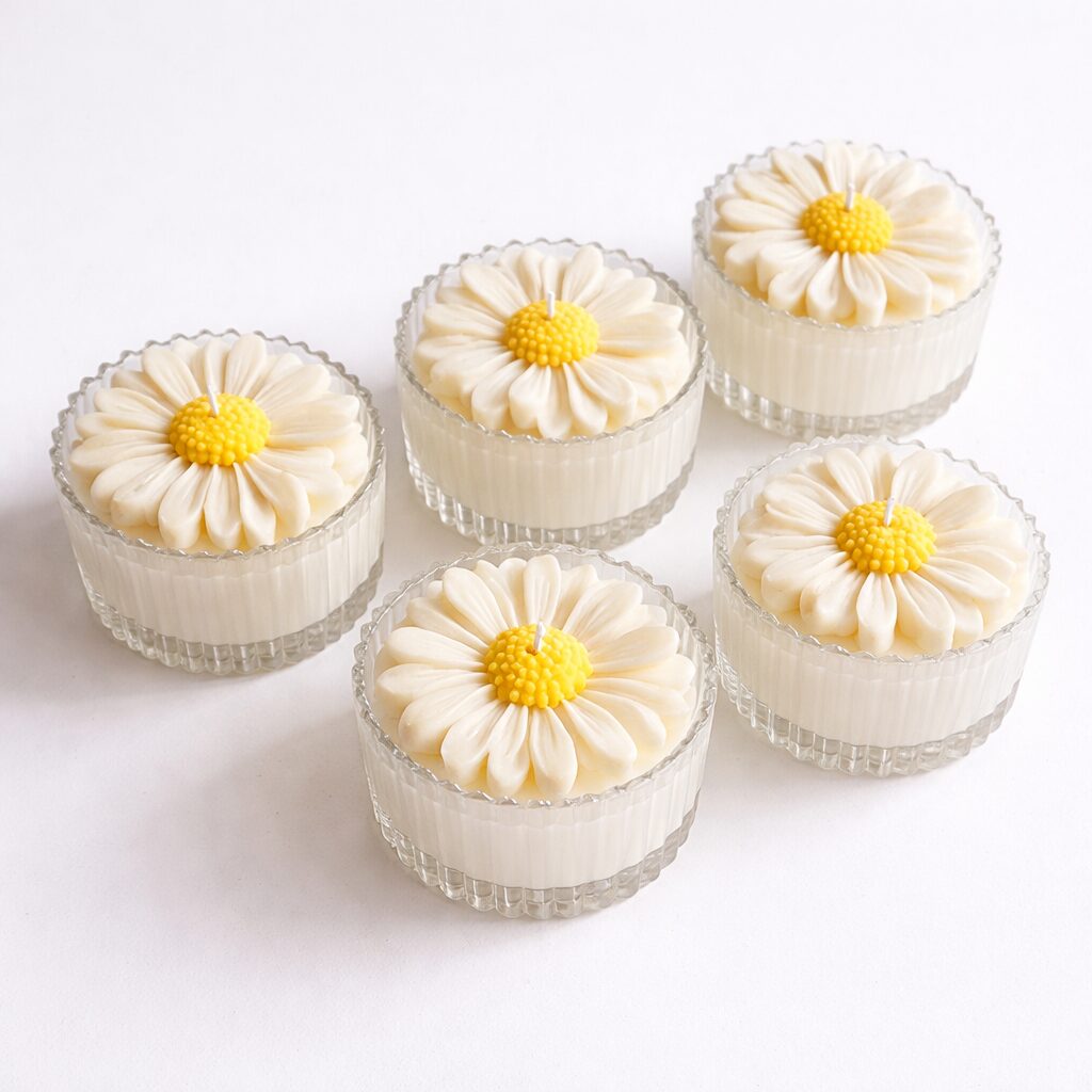 Kaars mal - Daisy Bloem - Afbeelding 4