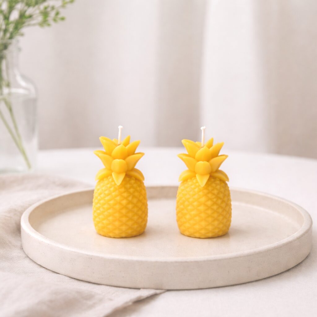 Kaars mal - Ananas - Afbeelding 3