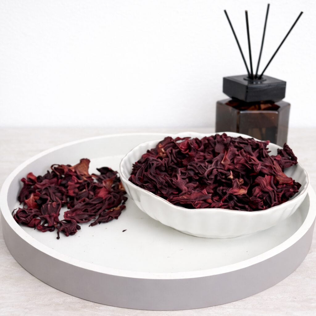 Gedroogde Hibiscus Bloemen - Afbeelding 2