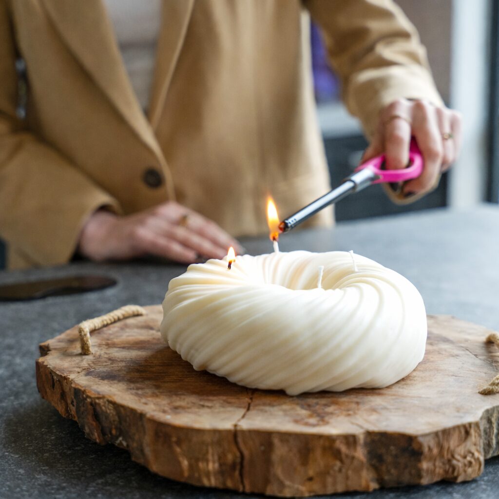 Kaars mal - Donut XXL - Afbeelding 3