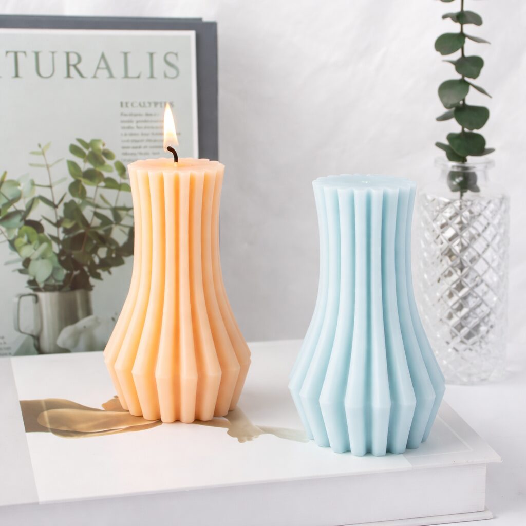 Kaars mal - Geometrisch Gestreept - Afbeelding 3