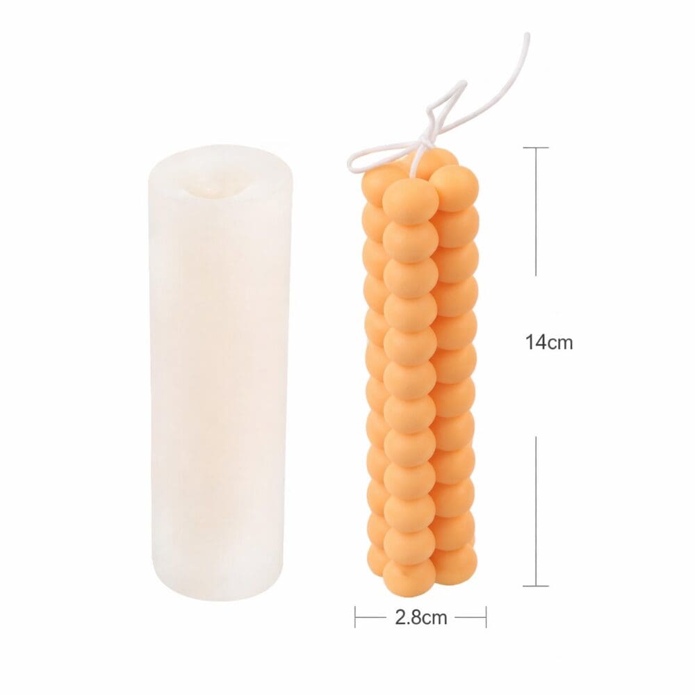Kaars mal - Bolletjes Toren XL - Afbeelding 2