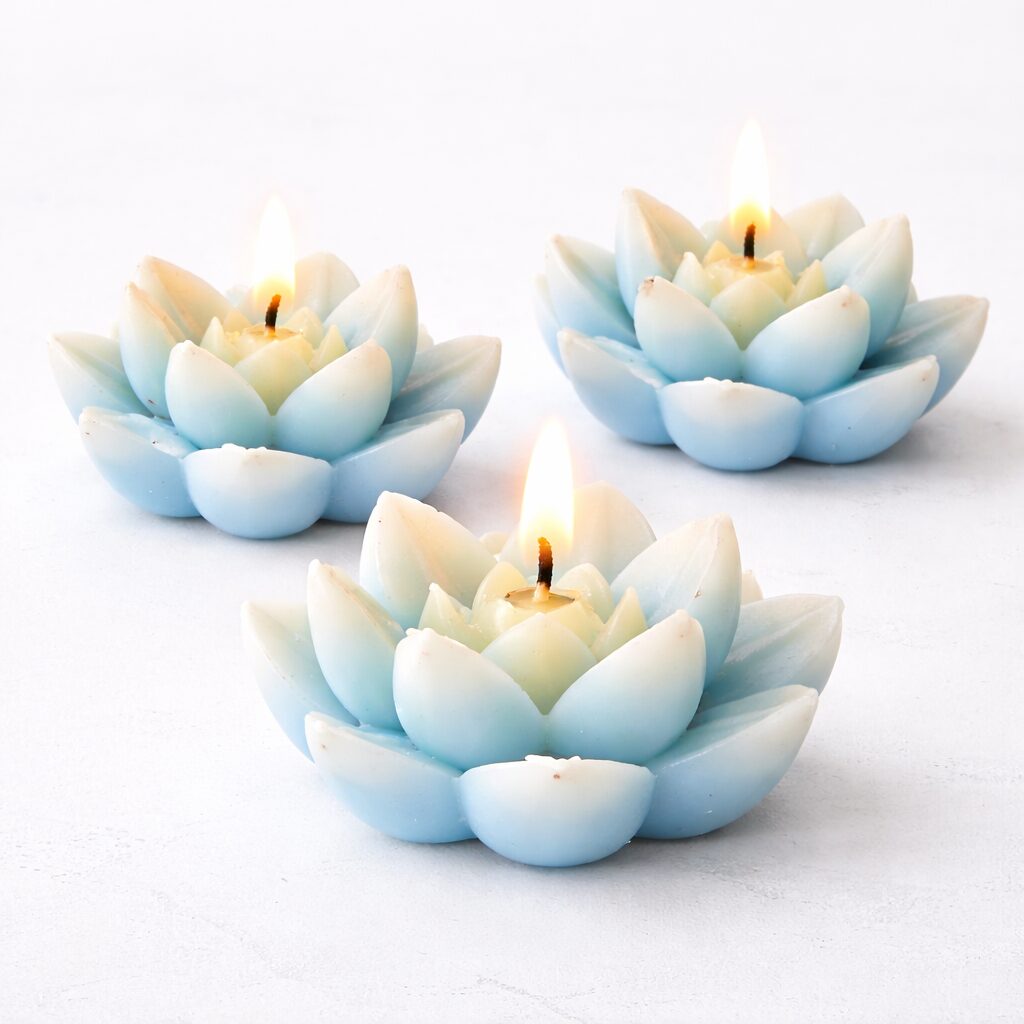 Kaars mal - Bloem Set 3 Stuks - Afbeelding 3