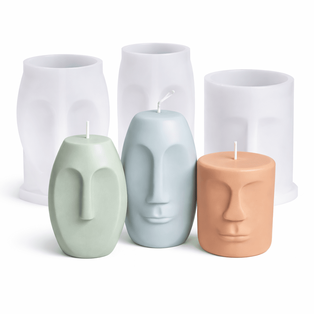 Kaars mal - Nordic Set 3 Stuks