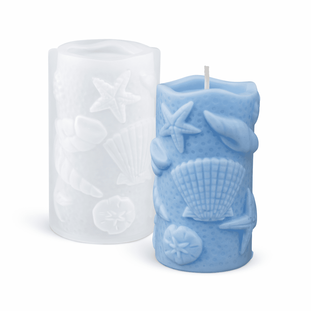 Kaars mal - Oceaan Cilinder