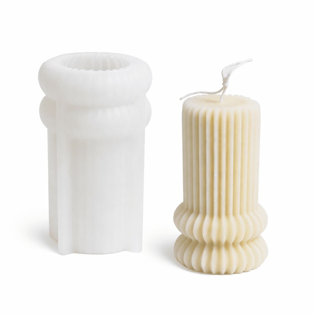 Kaars mal - Cilinder Geometrisch