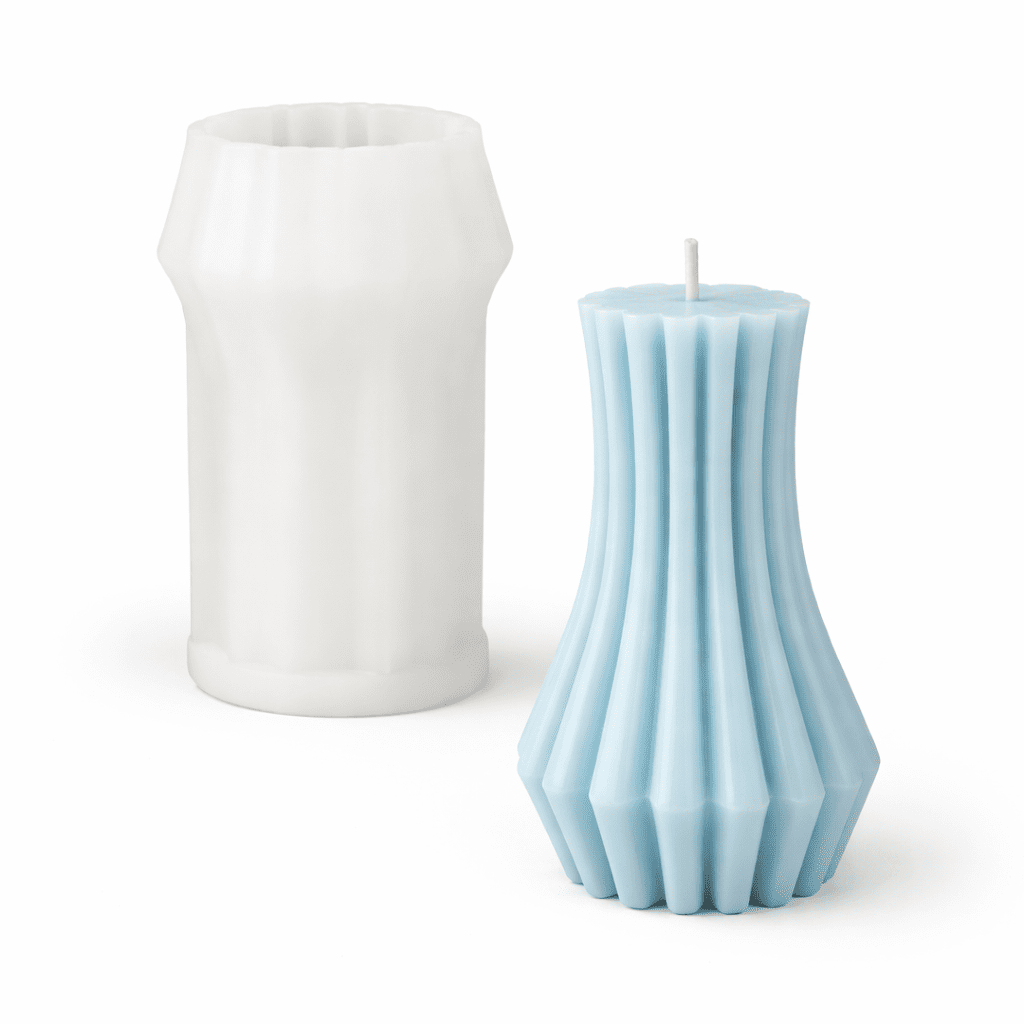 Kaars mal - Geometrisch Gestreept