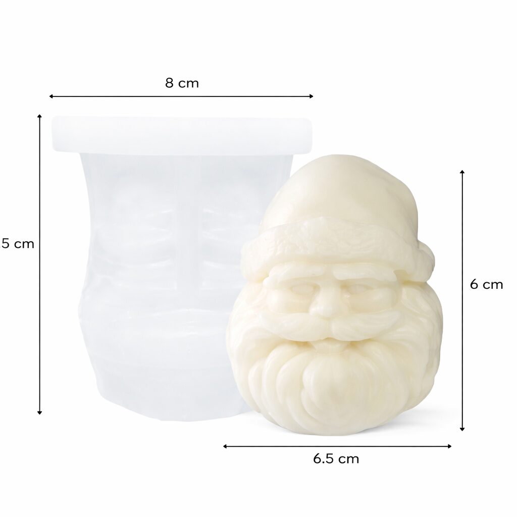 Kaars mal - Kerstman - Afbeelding 2