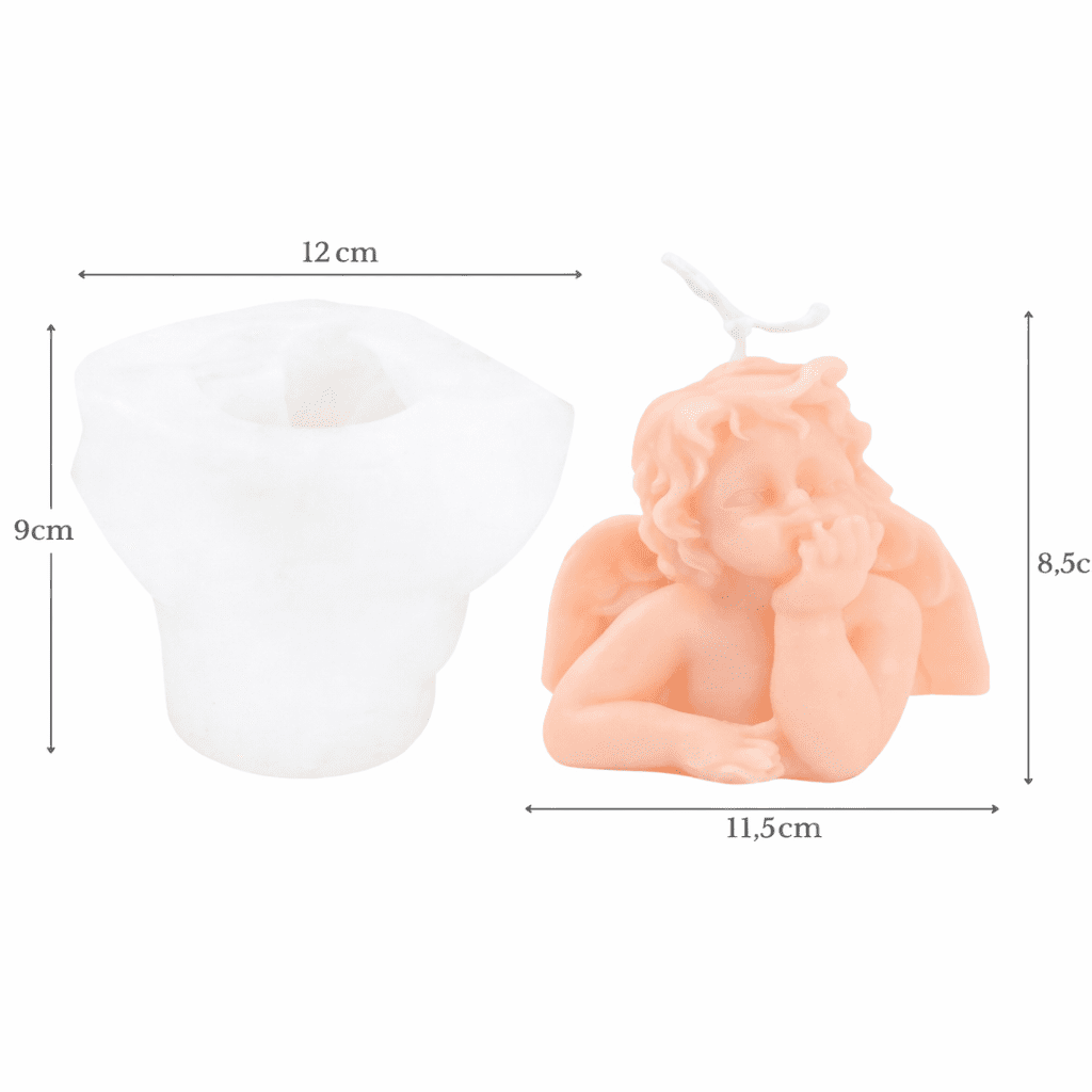 Kaars mal - Engel - Afbeelding 2