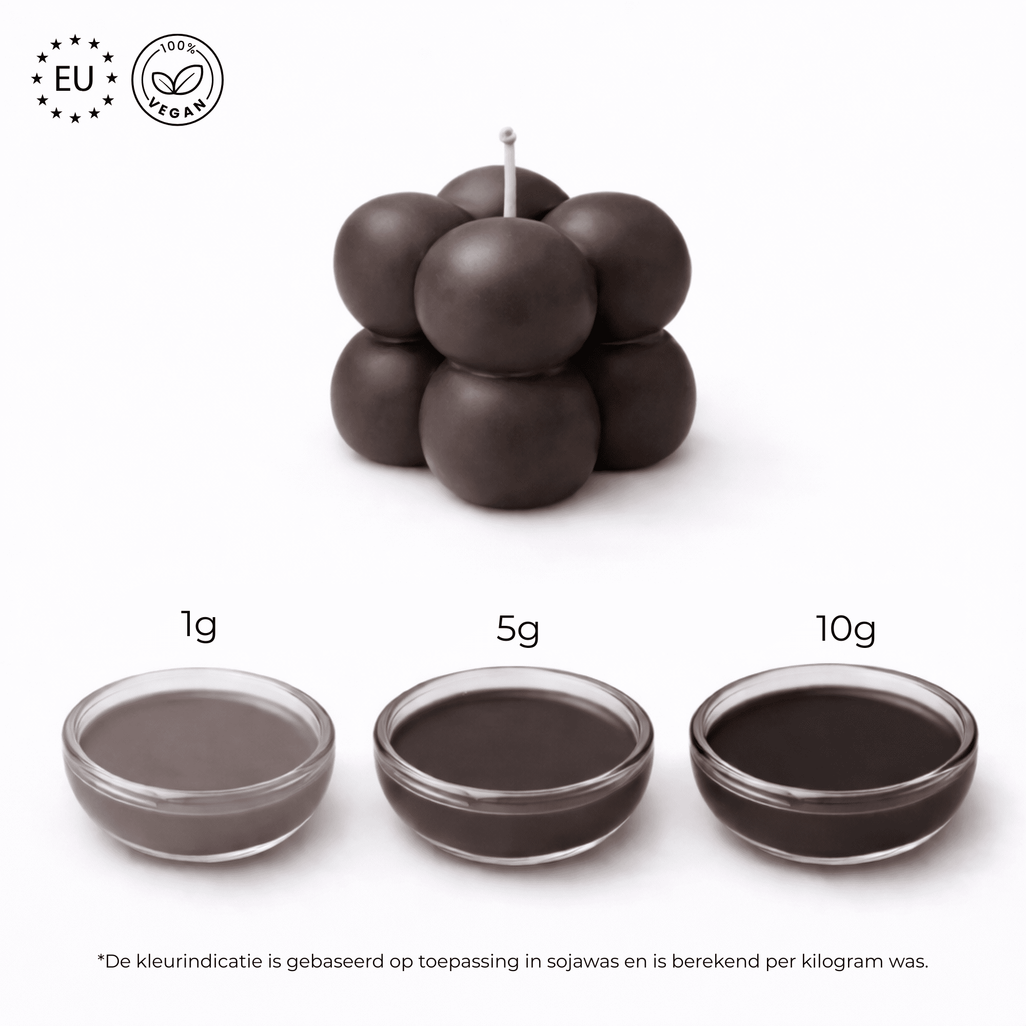 Kleurstof Bruin Zwart