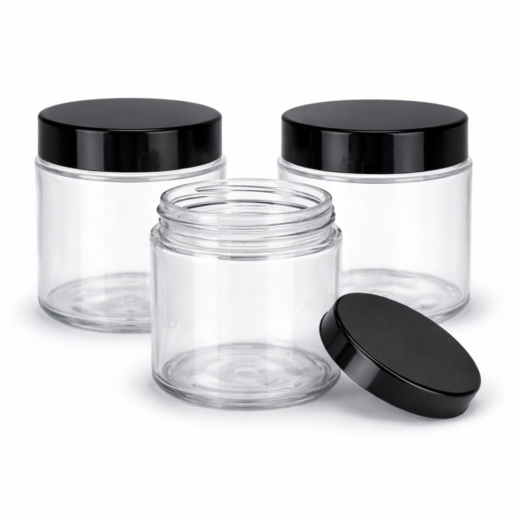 Kaars potten - Transparant Glas