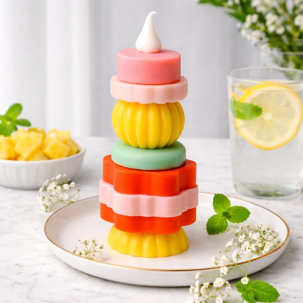 Kaars mal - Stapelbare Dinerkaars - Afbeelding 3