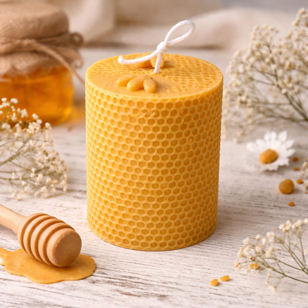 Kaars mal - Honingraat - Afbeelding 3