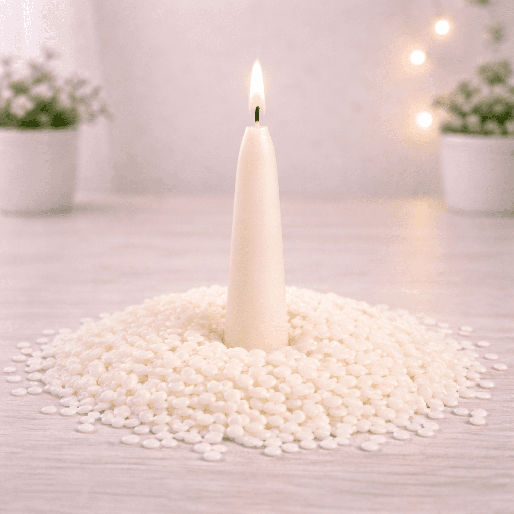 Bijenwas korrels Wit 100% zuiver - Cosmetisch geschikt - Afbeelding 2