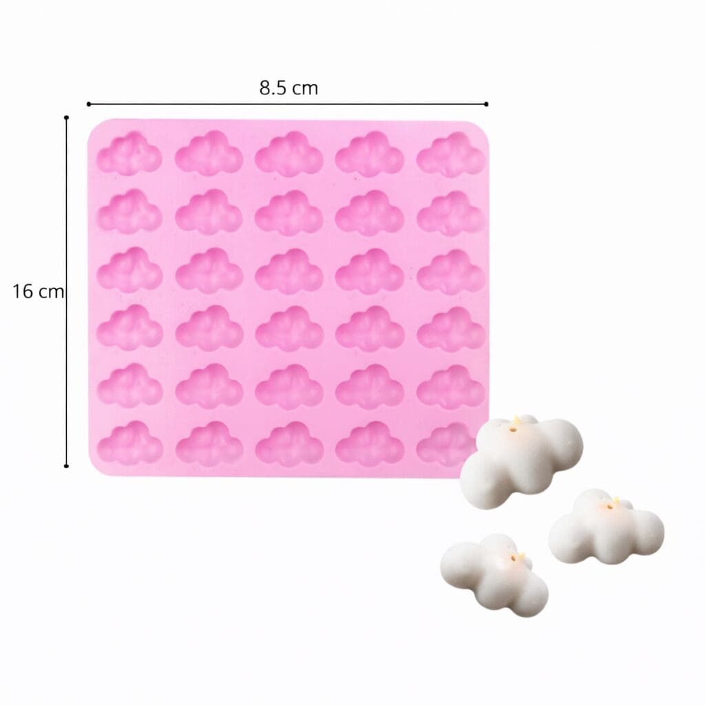 Kaars mal - Wolken Mat - Afbeelding 2