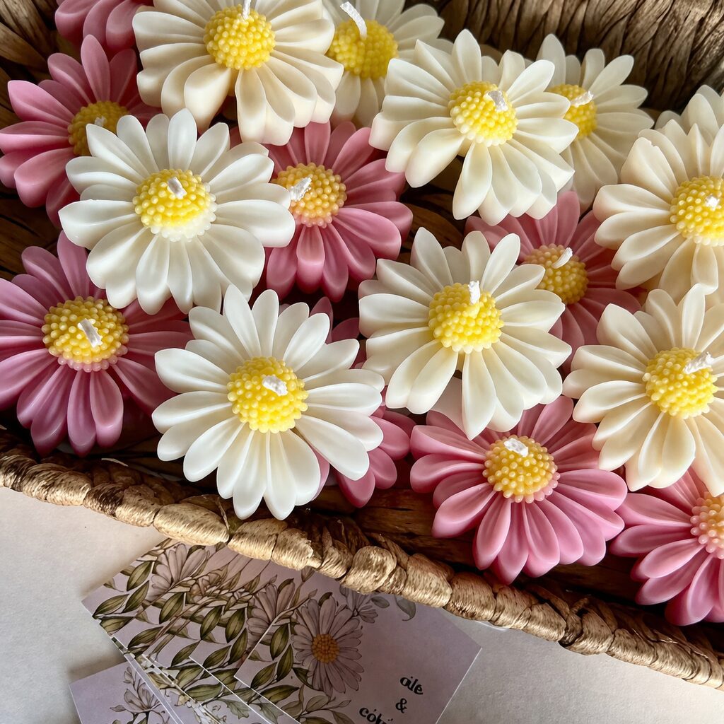 Kaars mal - Daisy Bloem - Afbeelding 3