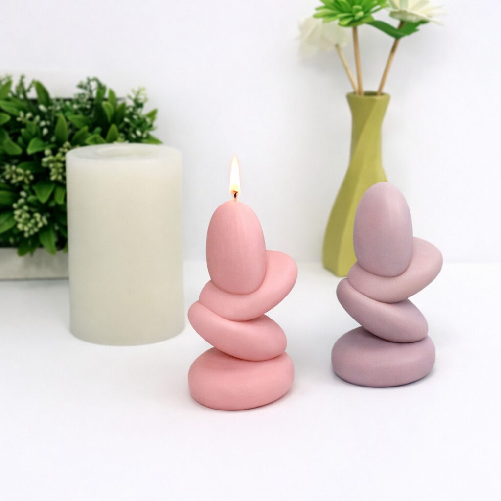 Kaars mal - Decoratieve steen - Afbeelding 3