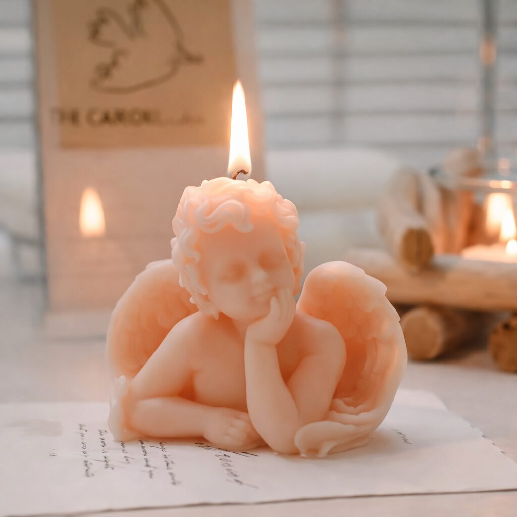 Kaars mal - Engel - Afbeelding 3