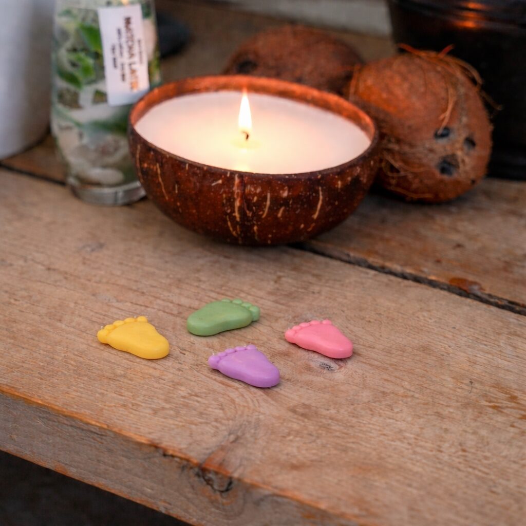 Kaars mal - Baby Voetjes Mat - Afbeelding 3