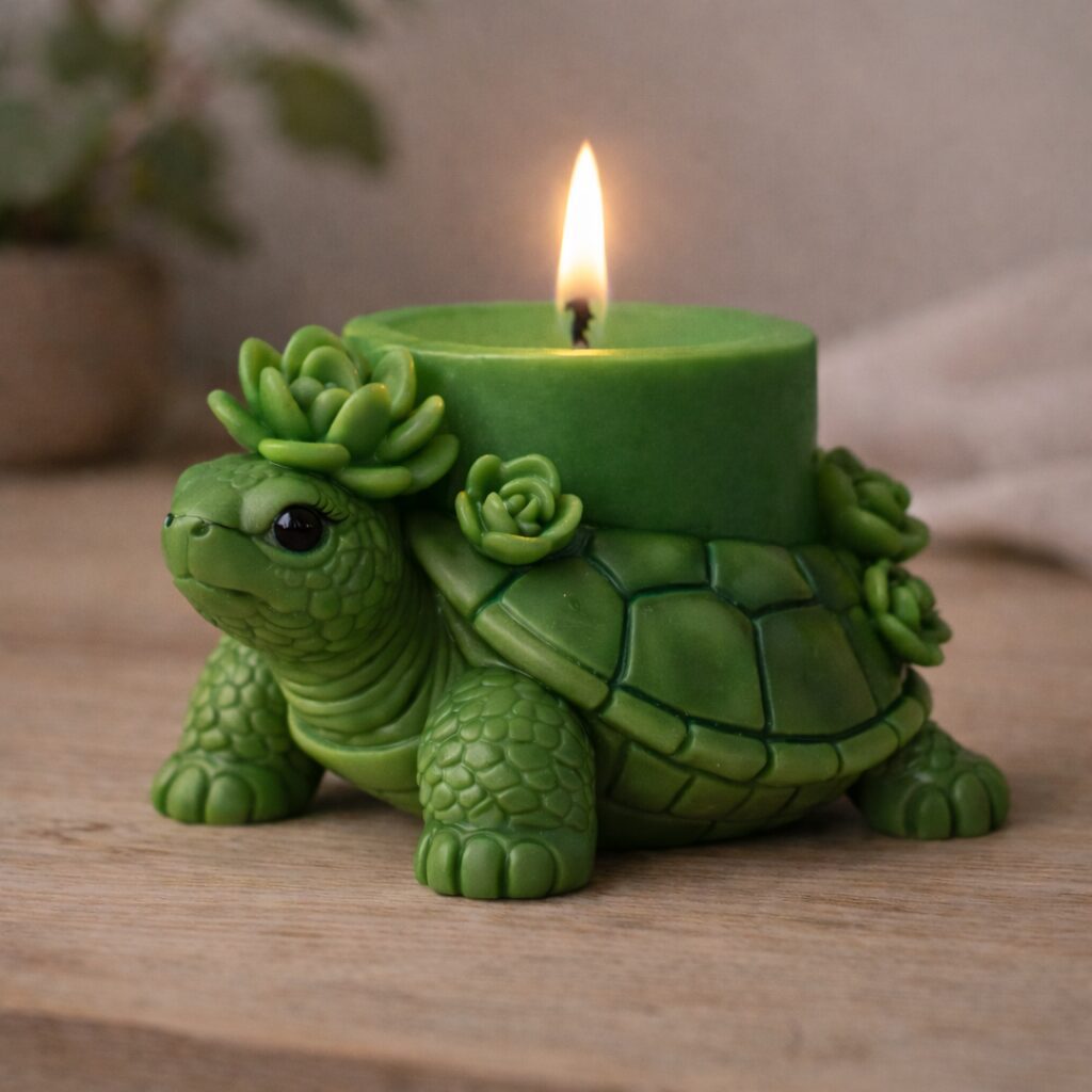 Kaars mal - Schildpad - Afbeelding 3